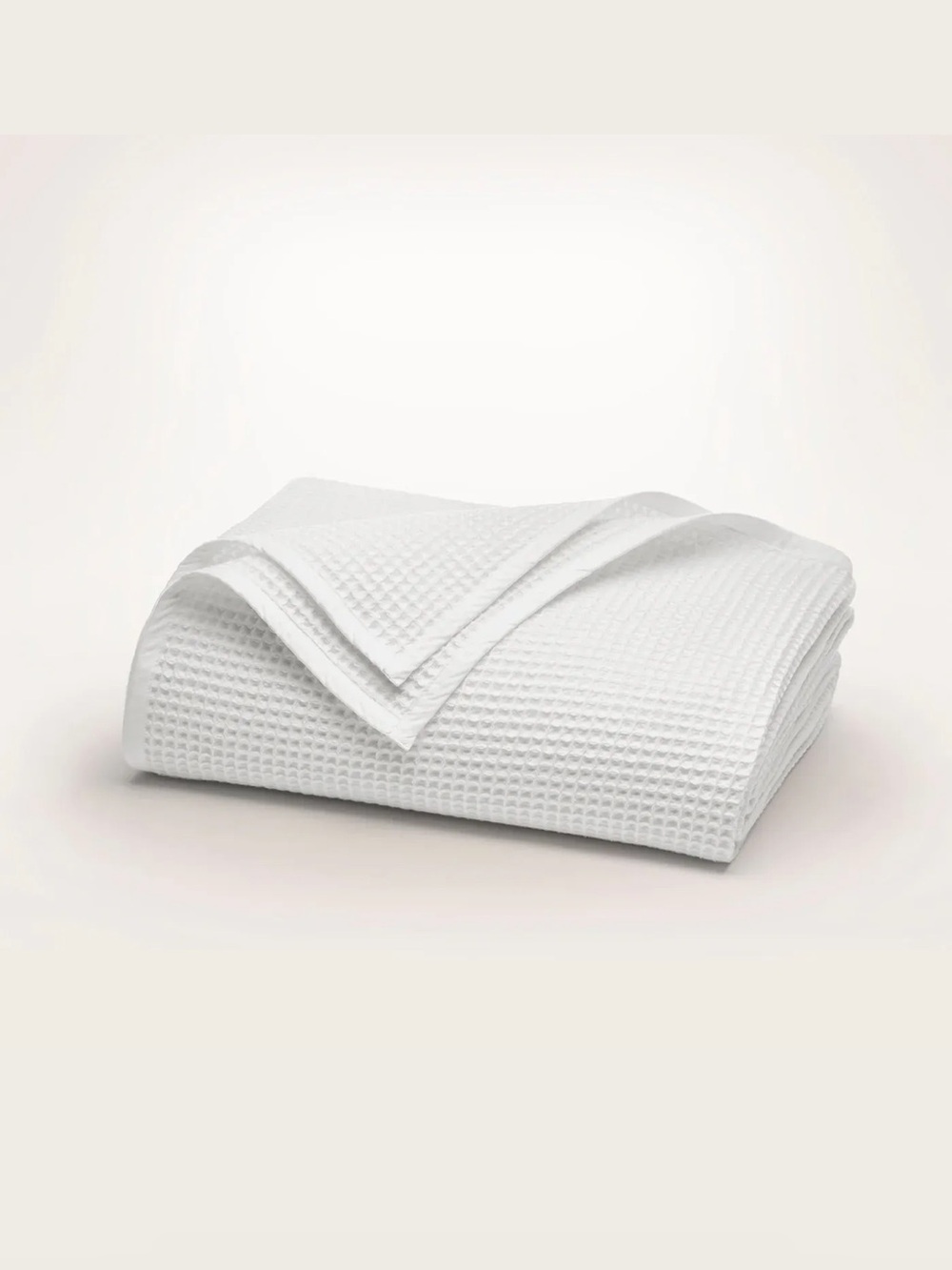 Boll & Branch Waffle Bed Blanket King White